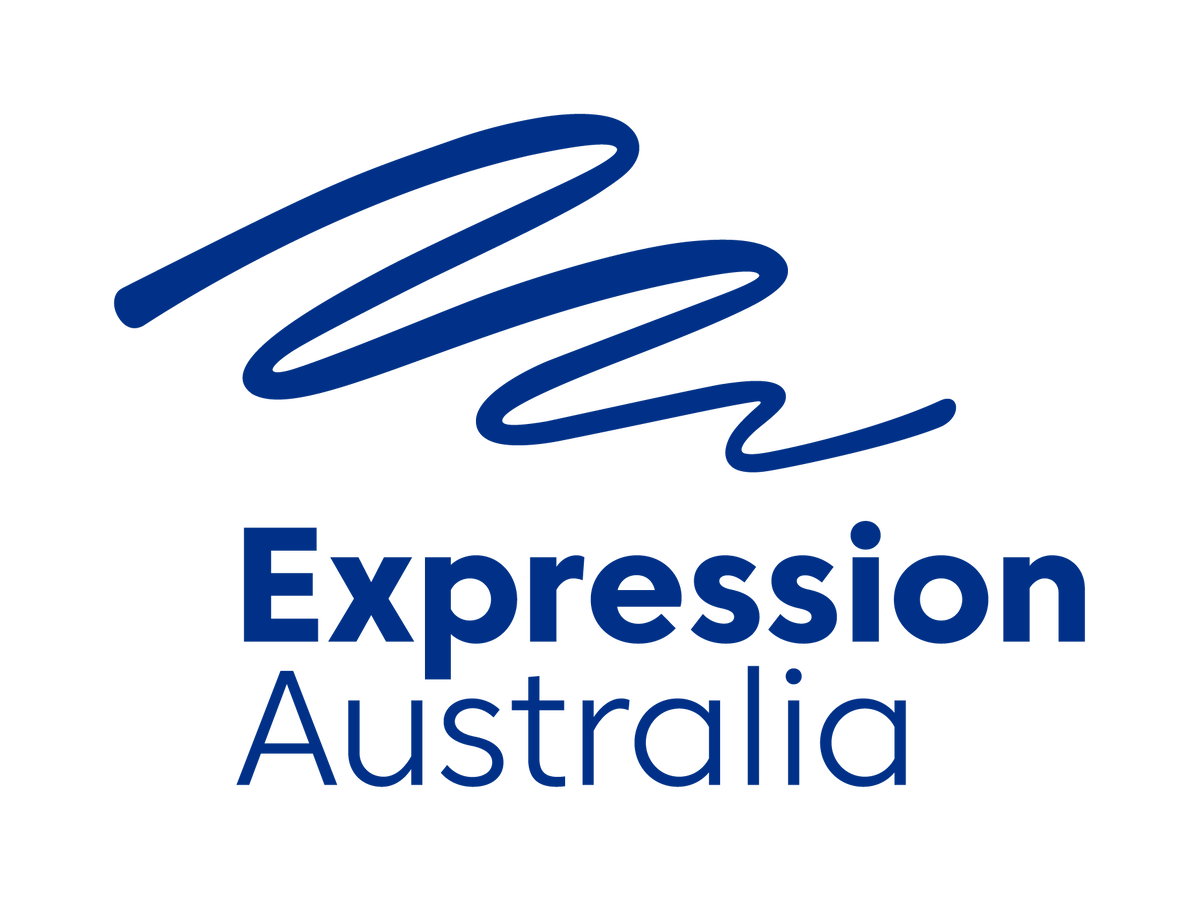 Expression Australia Master Logo Dark Blue RGB