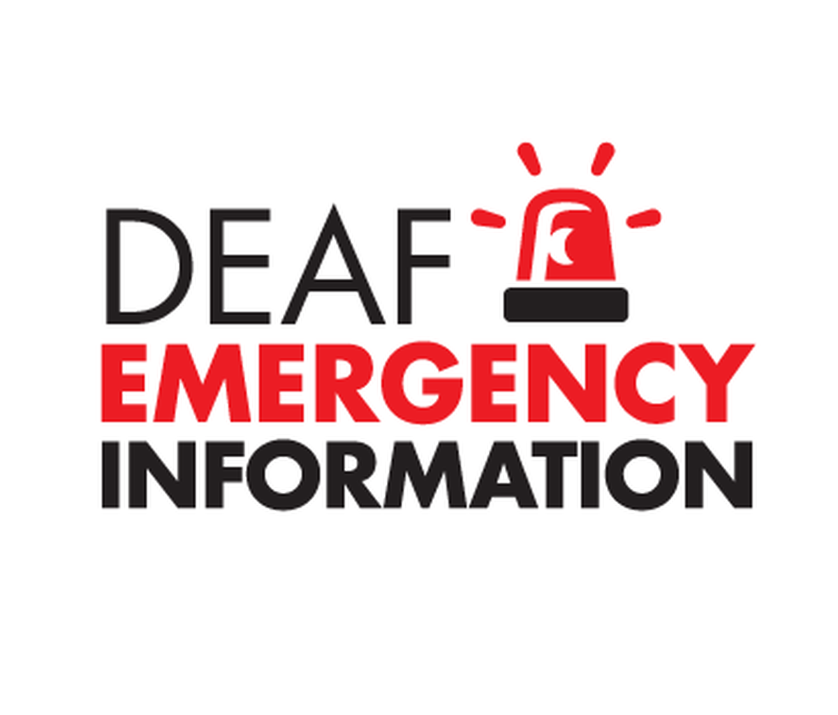 Deaf Emergency Information logo